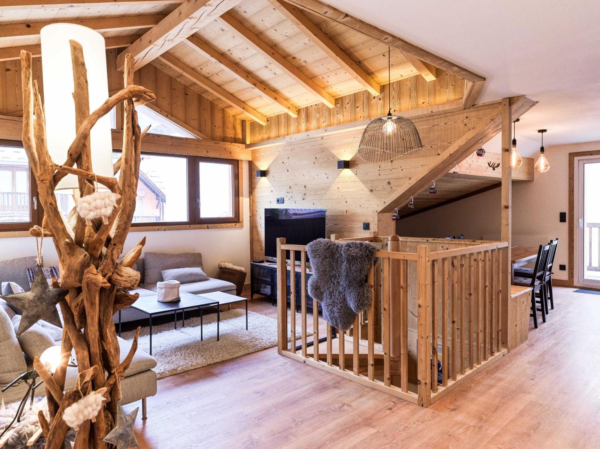Le Chenaillet, Duplex Au Pied Des Pistes Et Spa Монженевр Экстерьер фото